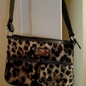 NINE WEST  leopard  print Purse